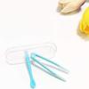JJLFresheners Blue Contact Applicator,Contact Lens Remover Tool,Inserter+Tweezer with Soft Tip,for Contact Lens Cases Health and Household view 3