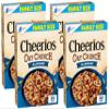 Cheerios Oat Crunch Almond Breakfast Cereal, Made with Whole Grain, Family Size, 24 oz (Pack of 4) view 1