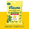 Ricola Sugar Free Lemon Mint Throat Drops, 45 Count, Refreshing Relief From Minor Throat Irritations, Oral Anesthetic (Pack of 2) view 3