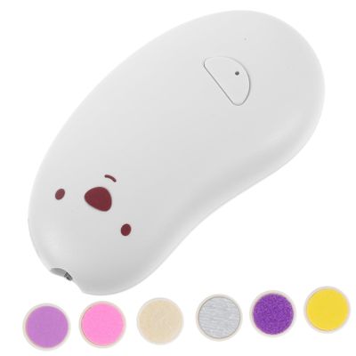 WOONEKY 1set Electric Nail Trimmer Grinding and Led Light Multi-Functional Nail Grooming Tool for Manicure and Travel