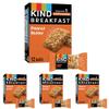 KIND Breakfast, Healthy Snack Bar, Peanut Butter, Gluten Free Breakfast Bars, 100% Whole Grains, 1.76 OZ Packs (6 Count) (Pack of 4) view 1
