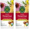 Traditional Medicinals Lozenges, Organic Throat Coat Lemon Ginger Echinacea, Sore Throat Support, 16 Count (Pack of 2) view 1