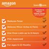 Amazon Basic Care Infants Ibuprofen Oral Suspension, 50 mg/1.25 mL, Berry Flavor Concentrated Drops, Dye-Free, 1 fl oz (Pack of 2) view 3