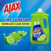 Ajax Dish Soap, Liquid, Vinegar and Lime | 90 oz Bottle | Pack of 2 | Ultra Formula view 4