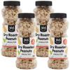 365 by Whole Foods Market, Dry Roasted and Unsalted Peanuts, 16 Ounce (Pack of 4) view 1