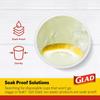 Glad Everyday Clear Plastic Cups, Holiday Grey Snowflake Design - Strong and Sturdy Drinking Cup for All Occasions, 16 Ounce, 20 Count - 12 Pack view 2