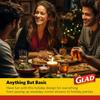 Glad Everyday Clear Plastic Cups, Holiday Grey Snowflake Design - Strong and Sturdy Drinking Cup for All Occasions, 16 Ounce, 20 Count - 12 Pack view 4