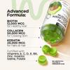 Biotin for Hair Growth Women/Men 12000mcg, Skin & Nails Support Gummies + 70000mcg Collagen Peptides (Collagen Powder in Gummy Form) + 20000mcg Keratin + Retinol, Sugar Free, 120 Gummies (2 Pack) view 3