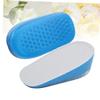 minkissy Gel Shoe Inserts for Pumps Half Insoles Heel Lift Comfortable Pu Material Non Slip Foot Care Breathable Size s (2.5cm) view 3
