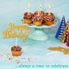 Birthday Gift Basket | Cupcakes Bakery Fresh [9 Count] | Mini Rainbow Sprinkle Cupcakes Individually Wrapped | Birthday Treats for Kids, Men, Women| Kosher, Nut Free | Sterns Bakery view 3