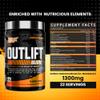 Nutrex Outlift Burn Pre-Workout Supplement for Energy, Focus & Endurance | Metabolyte, L-Citrulline, Beta-Alanine & Caffeine | Thermogenic Formula for Performance (22 Servings, Florida Crush) view 3