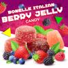 Bonelle Italian Berry Jelly Candy | 1 Pound Bag | Naturally Flavored Dye Free Candy | Strawberry, Raspberry, Blackberry, Blueberry | Vegan Gourmet Jellies view 2
