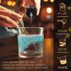 Brew Glitter Edible Drink Glitter Pump 1x 4g for Cocktails, Beer, & Beverages (Color Changing Teal) view 3