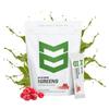 MTN OPS Super Greens Superfood Drink Mix  Daily Greens Powder with Organic Superfoods, Chlorophyll, Digestive & Immune Support, Raspberry Flavor, 30 On-The-Go Stick Packs view 2