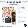 THEARG THE ARG | Snack Pack x10 Chocolate | Snacks Bars Natural Protein Bars - Healthy Snacks for Adults Groceries Food view 3