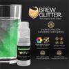 Brew Glitter Edible Drink Glitter Pump 1x 4g for Cocktails, Beer, & Beverages (Color Changing Green) view 4