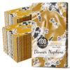 Trendables Floral Napkins for decoupage 100 Pcs 3 Ply floral paper napkins decorative Guest Towels Disposable Bathroom, Flower Design For Tea Party Decorations, Dinners & Weddings view 1