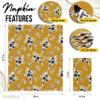 Trendables Floral Napkins for decoupage 100 Pcs 3 Ply floral paper napkins decorative Guest Towels Disposable Bathroom, Flower Design For Tea Party Decorations, Dinners & Weddings view 2