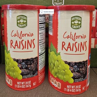 NineLife Basics Southern Grove California Raisins 20oz 567g (Two Rolls), Large