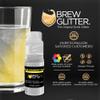 Brew Glitter Edible Drink Glitter Pump 1x 4g for Cocktails, Beer, & Beverages (Color Changing Yellow) view 3