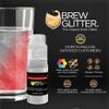 Brew Glitter Edible Drink Glitter Pump 1x 4g for Cocktails, Beer, & Beverages (Color Changing Red) view 4