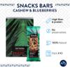THEARG THE ARG | Snack Pack x10 Cashew & Blueberries | Snacks Bars Natural Protein Bars - Healthy Snacks for Adults Groceries Food view 3