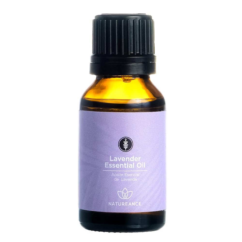 Natureance Lavender Essential Oil (15 mL) - 100% Pure and Natural, Therapeutic Grade Essential Oil.