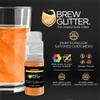 Brew Glitter Edible Drink Glitter Pump 1x 4g for Cocktails, Beer, & Beverages (Orange) view 3