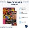 THEARG THE ARG | Snack Pack x10 Bananas | Snacks Bars Natural Protein Bars - Healthy Snacks for Adults Groceries Food view 3