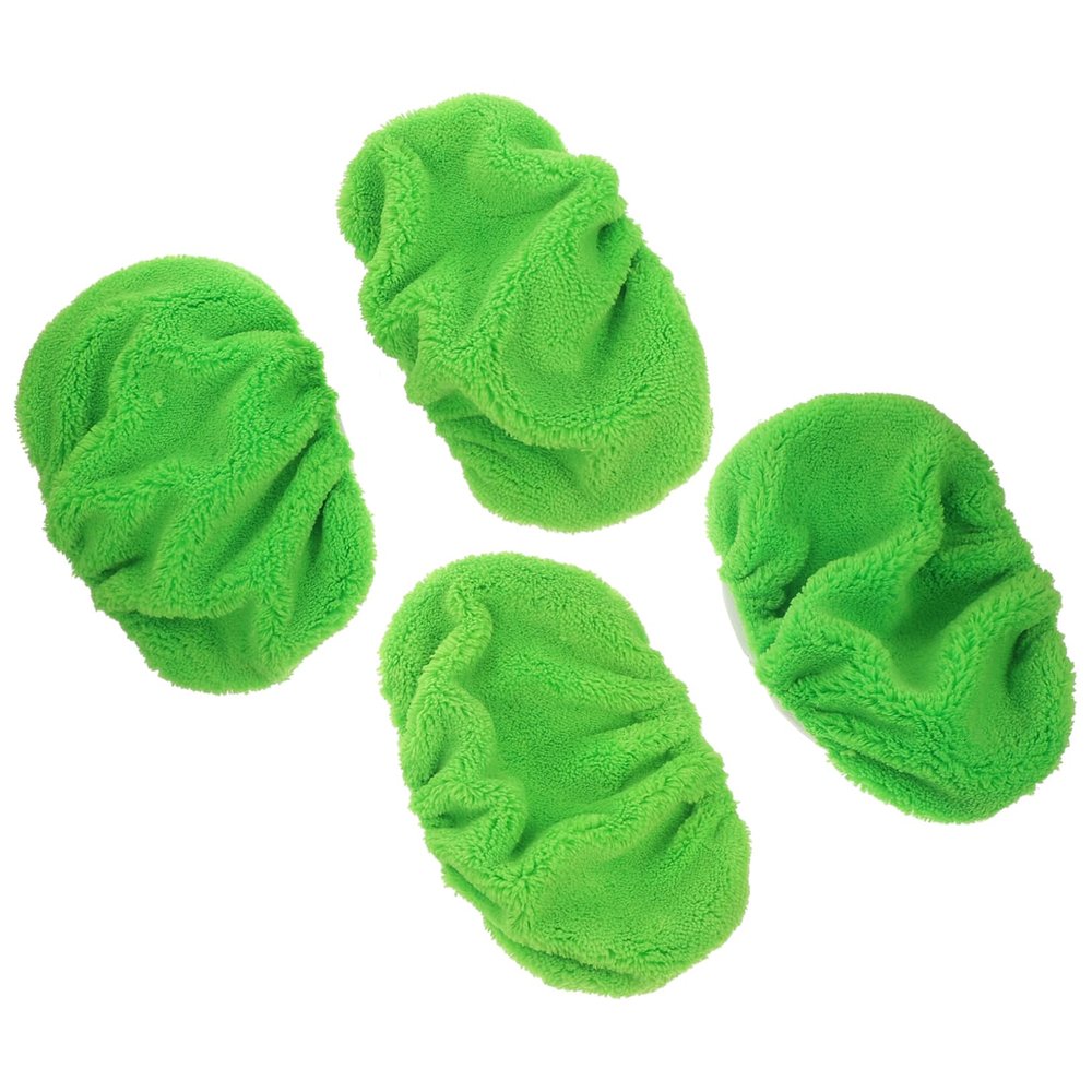 Ciieeo 4pcs Microfiber Mop Pads Replacement Water Absorption Easy to Clean Removable and Washable Mop Parts for Efficient Floor Cleaning