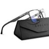 ANYLUV Reading Glasses Men Women Blue Light Blocking, Premium Mens Reading Glasses Al-mg Frame with Spring Hinge Anti Glare view 1