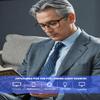 ANYLUV Reading Glasses Men Women Blue Light Blocking, Premium Mens Reading Glasses Al-mg Frame with Spring Hinge Anti Glare view 2