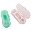 Coufce Travel Dental Floss Picks Professional Teeth Cleaning Tool Portable Flosser Dispenser with Toothpicks Includes 2 Storage Cases(20Pcs) view 1