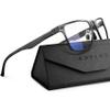 ANYLUV Reading Glasses Men Women Blue Light Blocking, Premium Mens Reading Glasses Al-mg Frame with Spring Hinge Anti Glare view 1