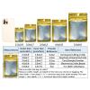 400 Pack Mylar Bags with Clear Window,Mini Holographic Ziplock Foil Pouch Bags for Small Business view 2