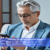 ANYLUV Reading Glasses Men Women Blue Light Blocking, Premium Mens Reading Glasses Al-mg Frame with Spring Hinge Anti Glare view 2