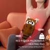 COMOIL Red Panda Microwave Heating Pad for Cramps Pain Relief- 17"x8" Cozy Plush, Microwavable Stuffed Animal - Natural Moist Heat Pack for Neck Shoulder, Muscles & Joint with Washable Cover,Unscented view 2