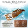 COMOIL Red Panda Microwave Heating Pad for Cramps Pain Relief- 17"x8" Cozy Plush, Microwavable Stuffed Animal - Natural Moist Heat Pack for Neck Shoulder, Muscles & Joint with Washable Cover,Unscented view 3