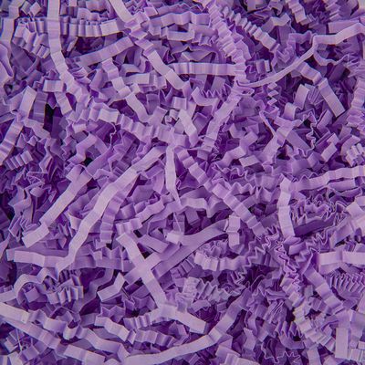 Caleihd Crinkle Cut Paper Grass Cushion Paper Streamer for Christmas Wedding Birthday Bridesmaid Engagement Craft Gift Boxes Bags Filler Decoration 4.5oz Purple