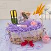 Caleihd Crinkle Cut Paper Grass Cushion Paper Streamer for Christmas Wedding Birthday Bridesmaid Engagement Craft Gift Boxes Bags Filler Decoration 4.5oz Purple view 4
