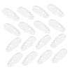 COOLHIYA 20pairs Silicone Glasses Nose Pads Non- Eyeglass Cushion for Enhanced Comfort for Various Frames Soft Flexible Design for view 1