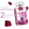 Putaojun Glucosamine Chondroitin Supplements with MSM & Elderberry | Glucosamine Chondroitin Gummy for Adults & Women Men | Glucosamine chondroitin Gummies Extra Strength | Joint Supplement | 2 Pack view 2