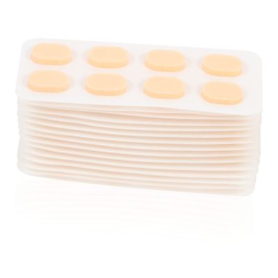 COOLHIYA 60pairs Glasses Nose Pads Comfortable Eva Sponge Support Cushions for Glasses Sunglasses and Optical Frames Non- Design for Enhanced Stability and Comfort
