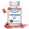Zetelixia L-Methylfolate 15mg & Methyl B12 Gummies, Folate Supplement for Brain Health, Mood & Immunity, DNA Synthesis & Repair, Sugar Free, Vegan, Cranberry Flavor, 60 Count view 1
