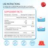 Zetelixia L-Methylfolate 15mg & Methyl B12 Gummies, Folate Supplement for Brain Health, Mood & Immunity, DNA Synthesis & Repair, Sugar Free, Vegan, Cranberry Flavor, 60 Count view 2