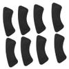 minkissy 8pairs Thickened Heel Stickers for High Heels Cushioned Back Pads with Strong Adhesive Alleviate Pressure and Blisters for Shoes view 1