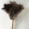 19.7 Inch Ostrich Feather Duster  Soft Dusting Brush for Home, Office, and Furniture Cleaning (Brown) view 3