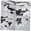 COOLHIYA 20pairs Silicone Glasses Nose Pads Comfortable Eyeglass Cushion Replacements for Non-Slip Fit Black Easy to Install view 3