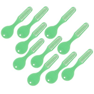 Beaupretty 10pcs Portable Soft-Bristle Toothbrush for Travel and Use Lightweight Toothbrushes with Random Handle Design Essential Oral Care Tools for Daily Hygiene