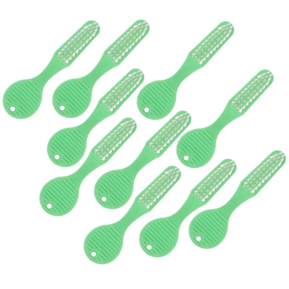 Beaupretty 10pcs Portable Soft-Bristle Toothbrush for Travel and Use Lightweight Toothbrushes with Random Handle Design Essential Oral Care Tools for Daily Hygiene